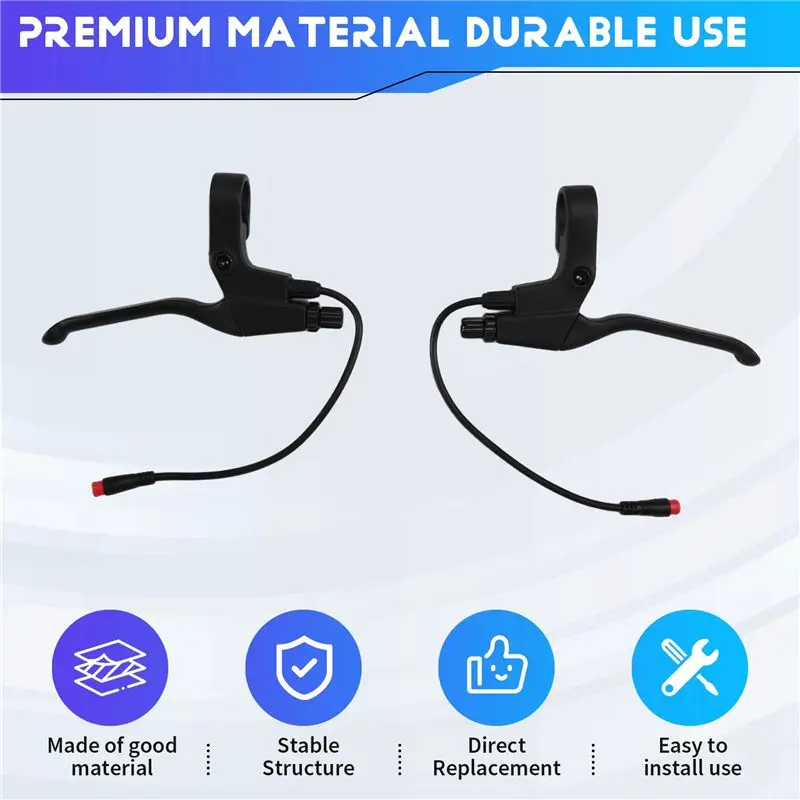 A30F-Bicycle Modification Spare Parts And Accessories For Ouxi V8 Electric Bicycle Right Left Brake Lever