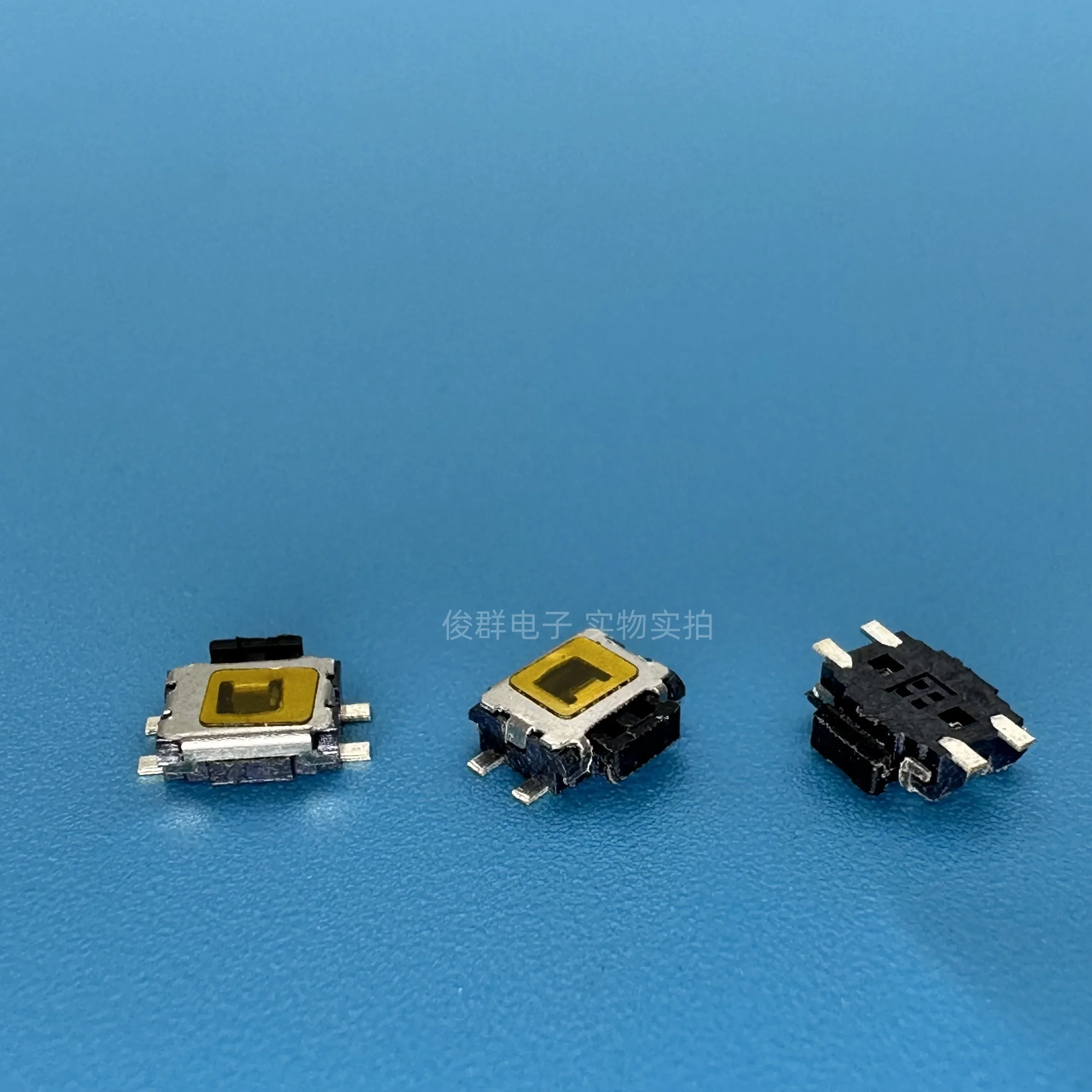 100pcs/ 3*4 turtle touch switch 4-pin key side press 3*5mm miniature key without fixed column foot wrap anti-film