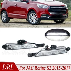 Daytime Running Light Front Bumper DRL Fog Light Daytime Light Assembly Car Lamp Car Styling For JAC Refine S2 2015 2016 2017
