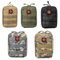 Survival Pouch Outdoor Medical Box Large Size SOS Bag/Package Tactical First Aid Bag Medical Kit Bag Molle EMT Emergency