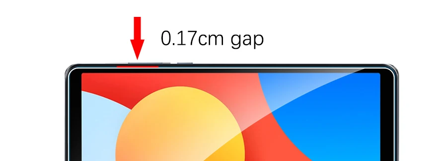 2PCS gehärtetes Glas Displayschutzfolie für Xiaomi Redmi Pad Se 11 8,7 Zoll 2023 2024 Klarglas Tablet Zubehör 9H Film – Detail 2