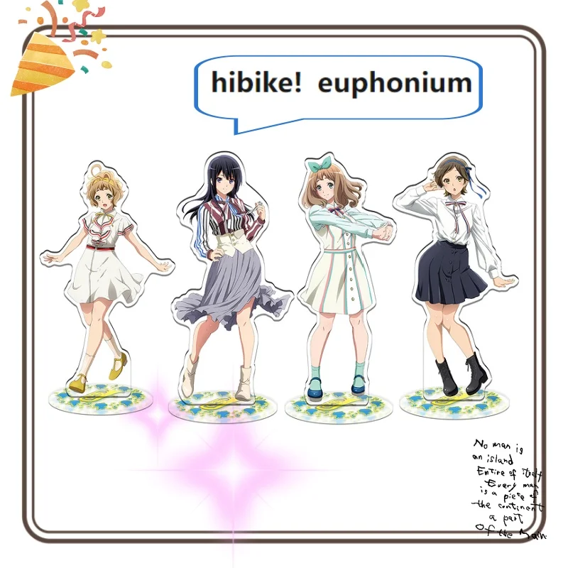 

In stock Anime hibike! euphonium Season 3 Oumae Cute Kumiko peripheral Acrylic StandDesktop Decor Sign Gifts Toys