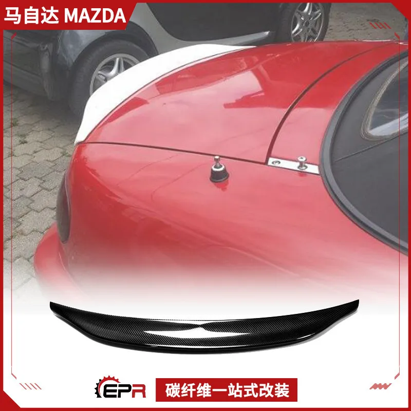 

Подходит для Miata Mazda MX5 NA, модификация фиксированного ветрового крыла из углеродного волокна, хвост небольшого давления, неразрушающая установка Тай