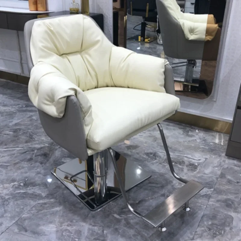 

Saloon Chair Wheel Professional Hairdresser Hair Salon Station Armchairs Beauty Living Room Sillas Barberia Chairs Stool Nail