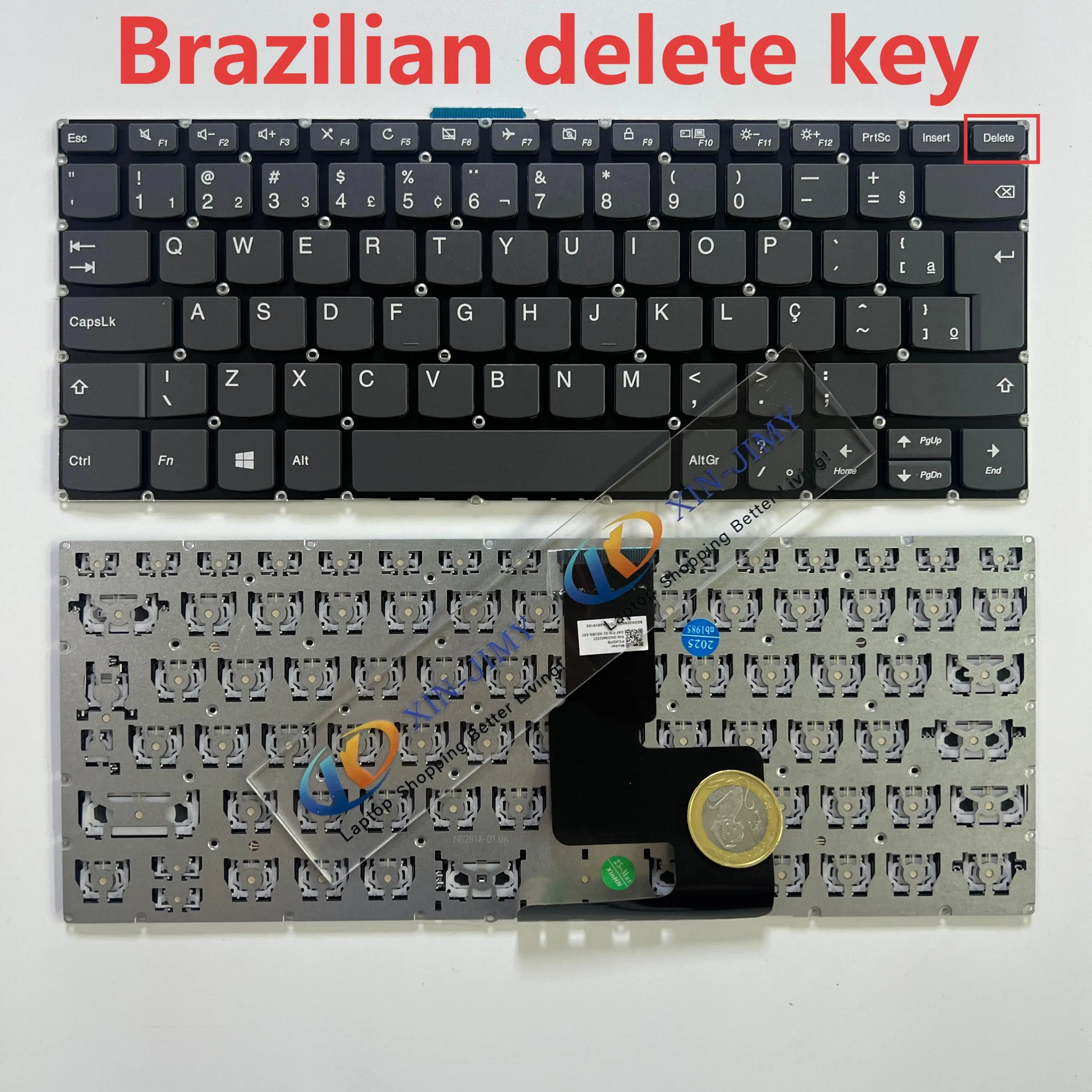 

Бразильская клавиатура 320-14 для ноутбука Lenovo Ideapad 330-14 330S-14 14IKB 14IGM 330-14AST Yoga 520-14IKB 320-14 720-14IKB