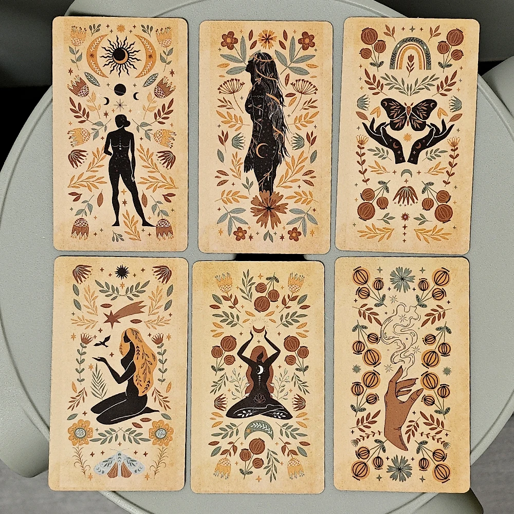Колода Oracle Witch Magick 10,3*6 см, 40 шт. Вдохновляющие карты с ключевыми словами