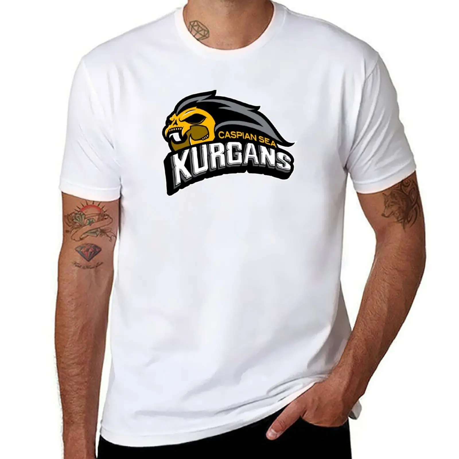 

Kurgan Sports Logo T-Shirt cotton t shirts high quality man t shirt cotton T-Shirt
