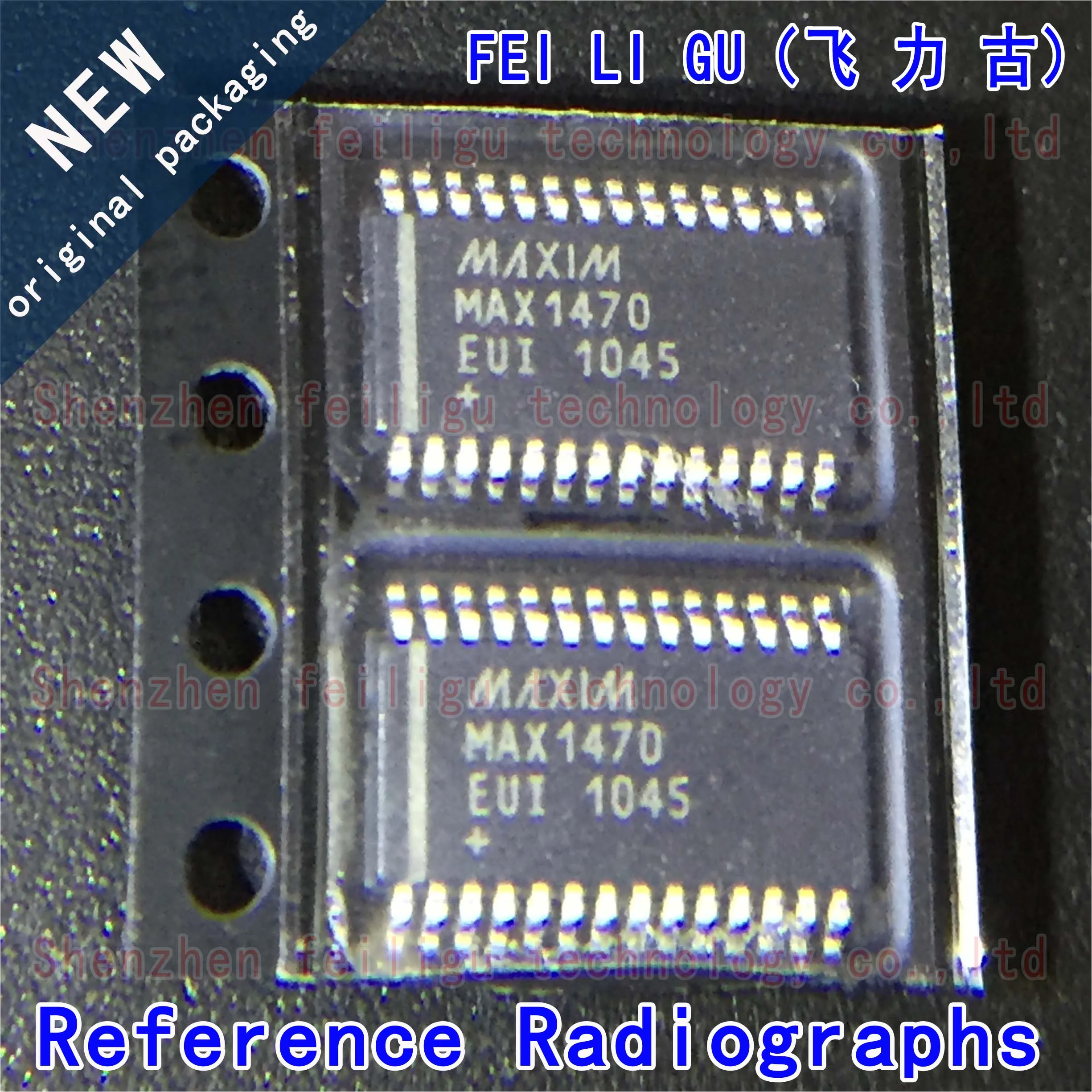 RF Receptor Chip, MAX1470EUI + T, MAX1470EUI, MAX1470, pacote TSSOP28, 100% novo, original, 1-30Pcs