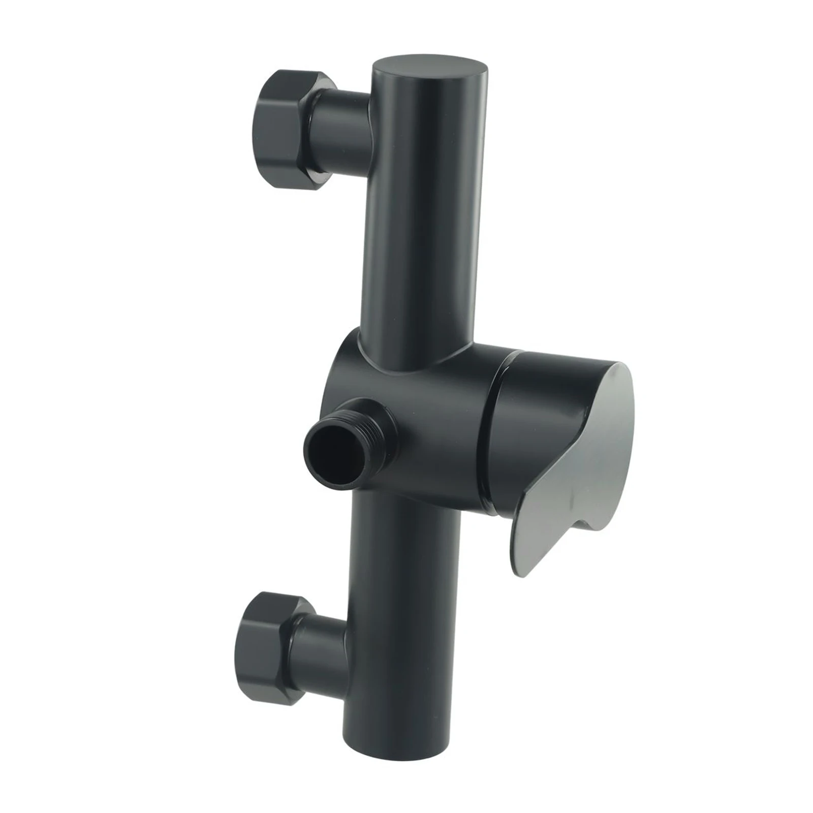 High Quality Practical Shower Faucet Mixer Valve 1 X 304 Stainless Steel Black G1/2in Lifting Type Wall-Mounted