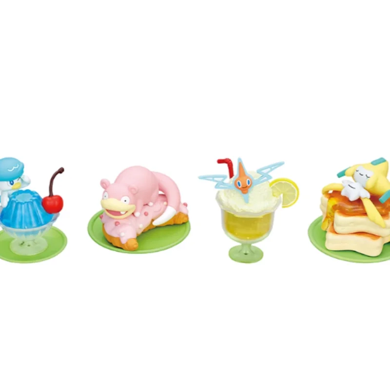 New Pokemon Yummy Sweets Mascot V7 Series 4.5cm Slowpoke Action Figure Collectible Toy For Birthday Gifts