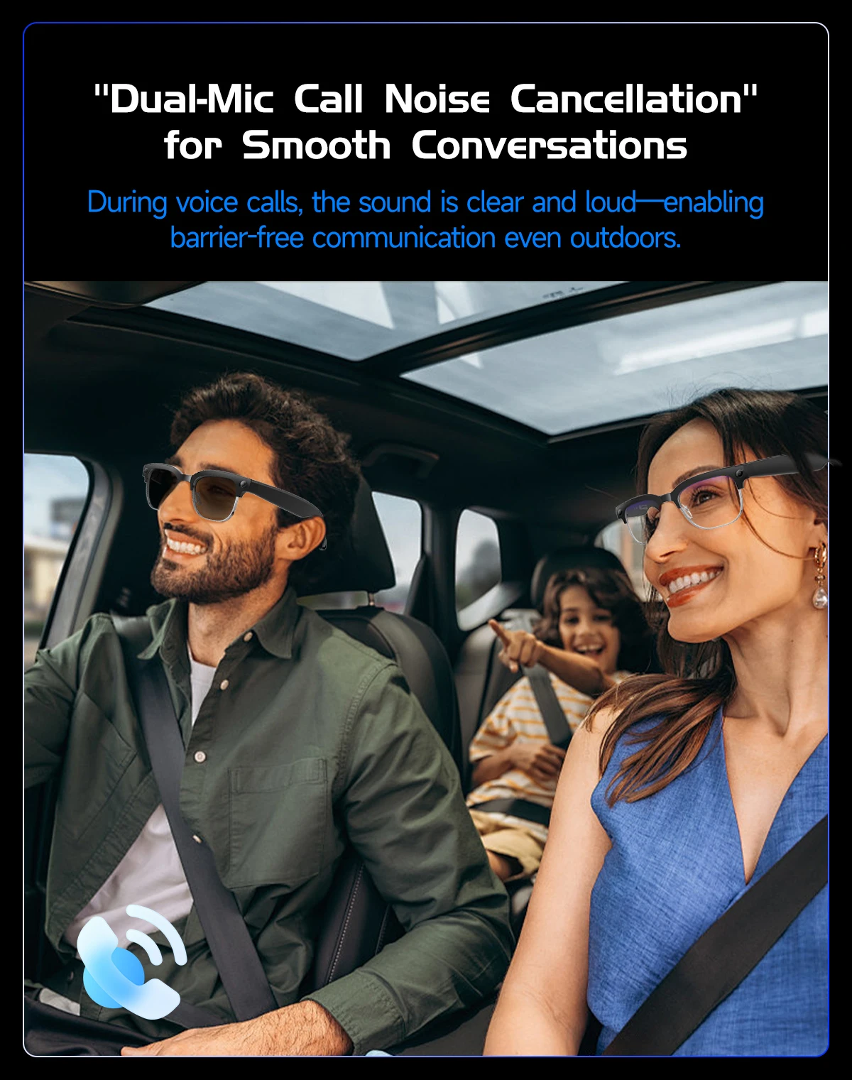 2026 Neue KI-Smart-Brille mit 120+ Sprachübersetzung, 800W Pixel Kamera, Video-Musikplayer, Anruffunktion, Business 8K Farbwechsel-Brille für Herren – Detail 17