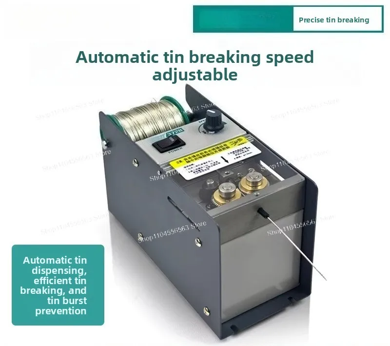 

372B Автоматический питатель для паяльной проволоки с распайкой, перфоратором с ножной педалью и прецизионным паяльным устройством