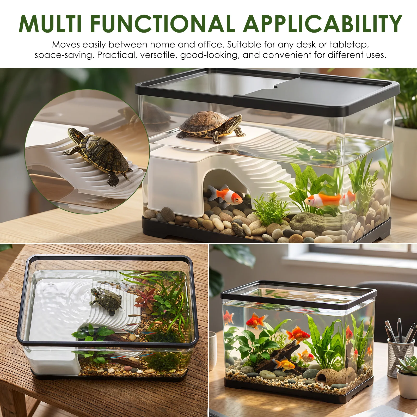Kaplumbağa Tankı, Akvaryum, Ba - Aquarium Fishland incelemesi ve fiyatı