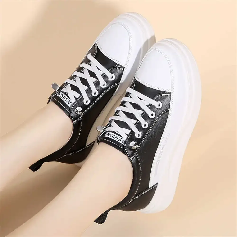 37-38 Low Running Shoes Running Vulcanize Moccasin Women Sneakers 43 Size Sport Sunny Famous Outside Deporte Trendy