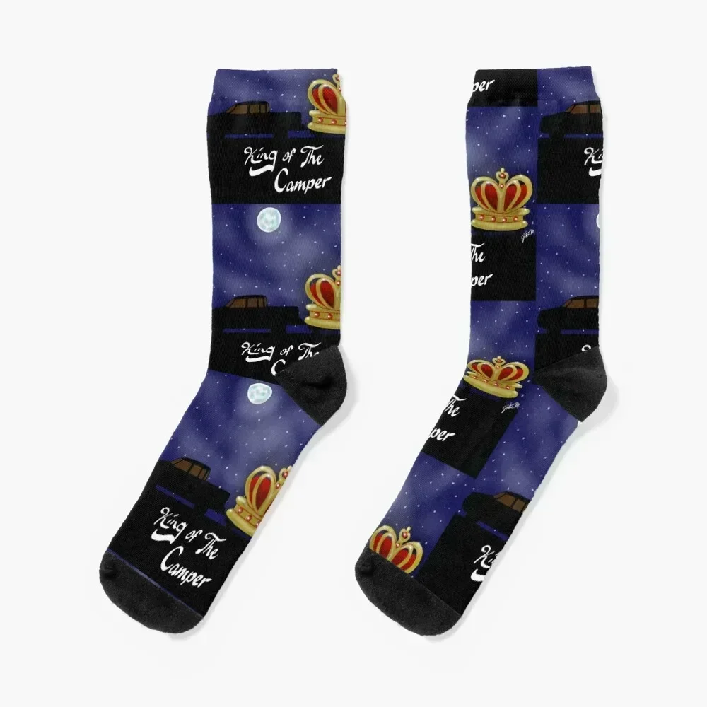 

King of the Camper Socks Hiking boots Toe sports designer Mens Socks Women's