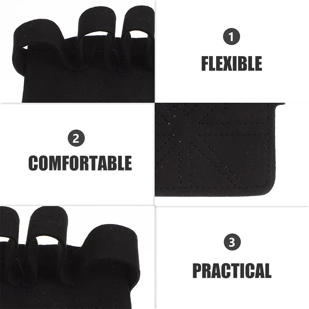 

1Pair Weight Lifting Gloves Half Finger Microfiber Non-Slip Wear-Resistant Palm Protector for Gym Workout Pull Up Grips Outdoor