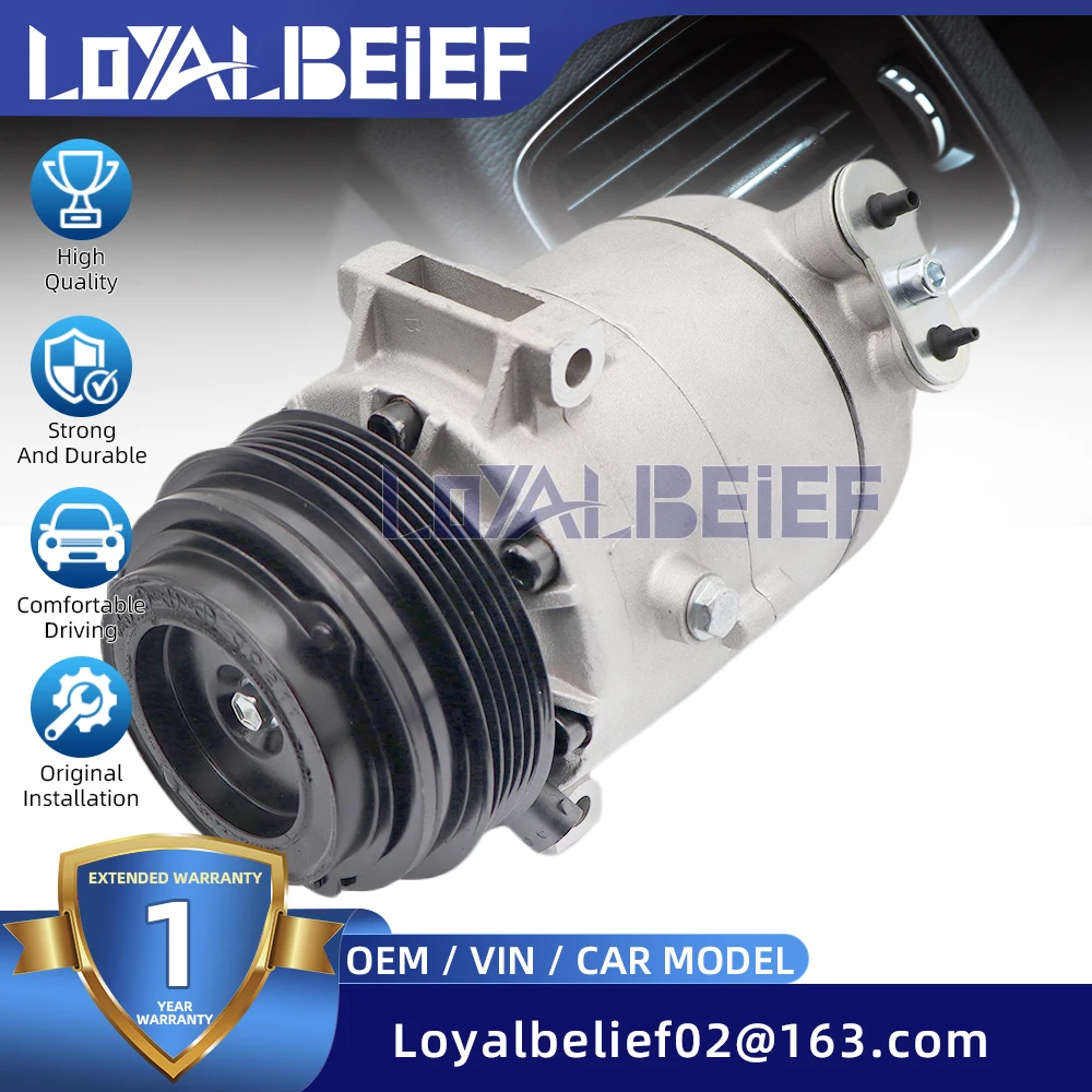 Air Conditioning AC Compressor For 2004-2006 Holden Commodore VZ / Stateman WL V6 3.6 CVC 92182564 25188695 92121345 5PK