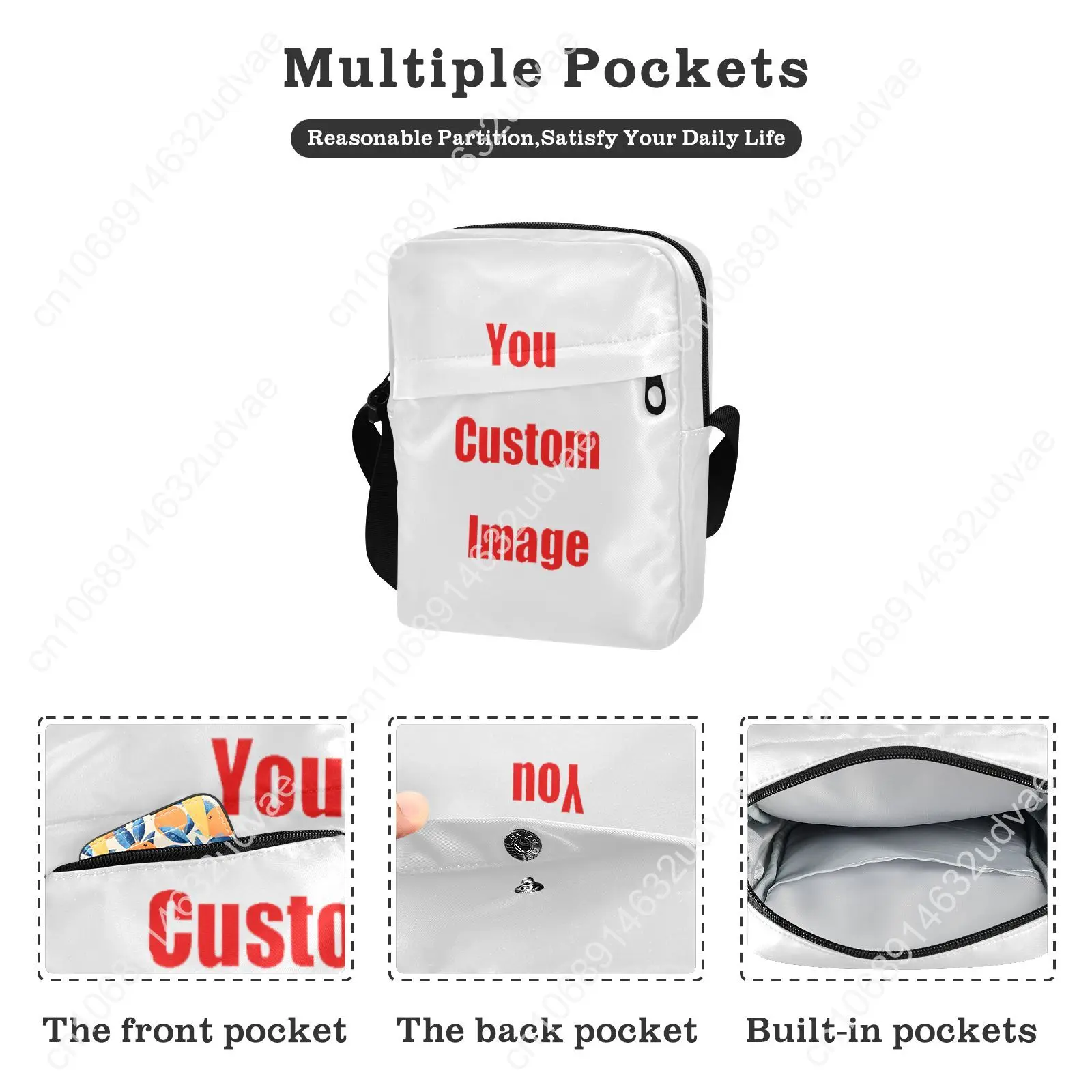 Men\'s Messenger Bag Fashion Small Polyester Casual Handbags Male CrossBody Shoulder Bags For Men Customized Purses And Handbags