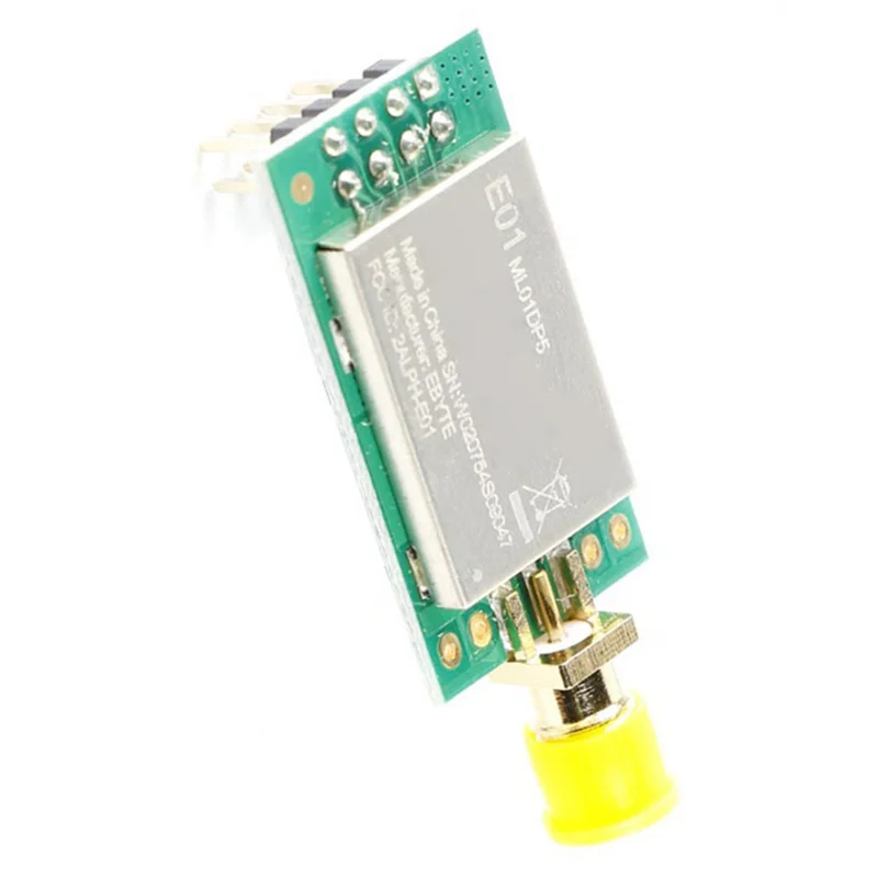 【الضرورة】2X E01-ML01DP5 NRF24L01P+PA+LNA 2.4G وحدة إرسال واستقبال لاسلكية 2500M وحدة التحكم عن بعد RF اللاسلكية