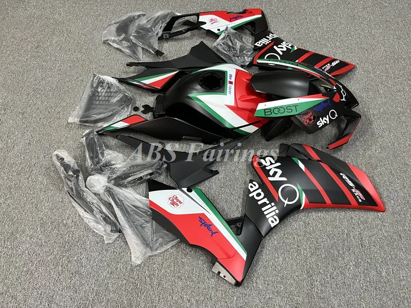 4Gifts New ABS Motor Fairings Kit Fit for Aprilia RS4 50 125 2012 2013 2014 2015 2016 12 13 14 15 16 17 Bodywork Set Red Matte