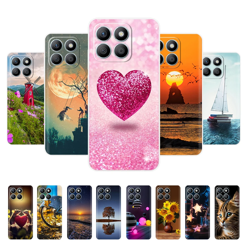 For Honor X8b 4G Case 2023 Soft TPU Silicone Phone Case Covers For Huawei Honor X8B Cases HonorX8b Bumper Shockproof Coque Cover