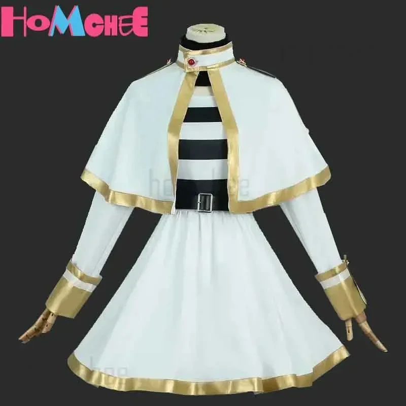 

Anime Friar Beyond Journey's End Friar Cosplay Costume Dress Ears Earrings Mage Uniform Halloween Party Costume