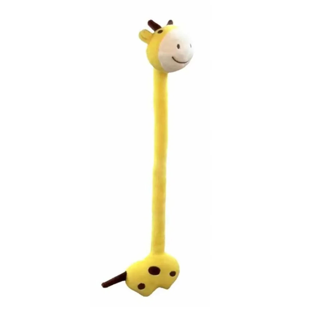 

Funny Design Long Neck Monkey Plush Keychain Cute Style White Color Rabbit Bag Pendant 40CM Dragon Horse Plush Pendant