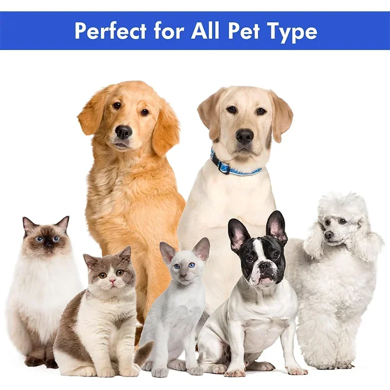 Factory   Wholesale Pet Grooming Trimmer Vacuum Cleaner Kit Dog Cat Brush Hair Deshedding Pet Cleaning Grooming Trimmer Dog view 6