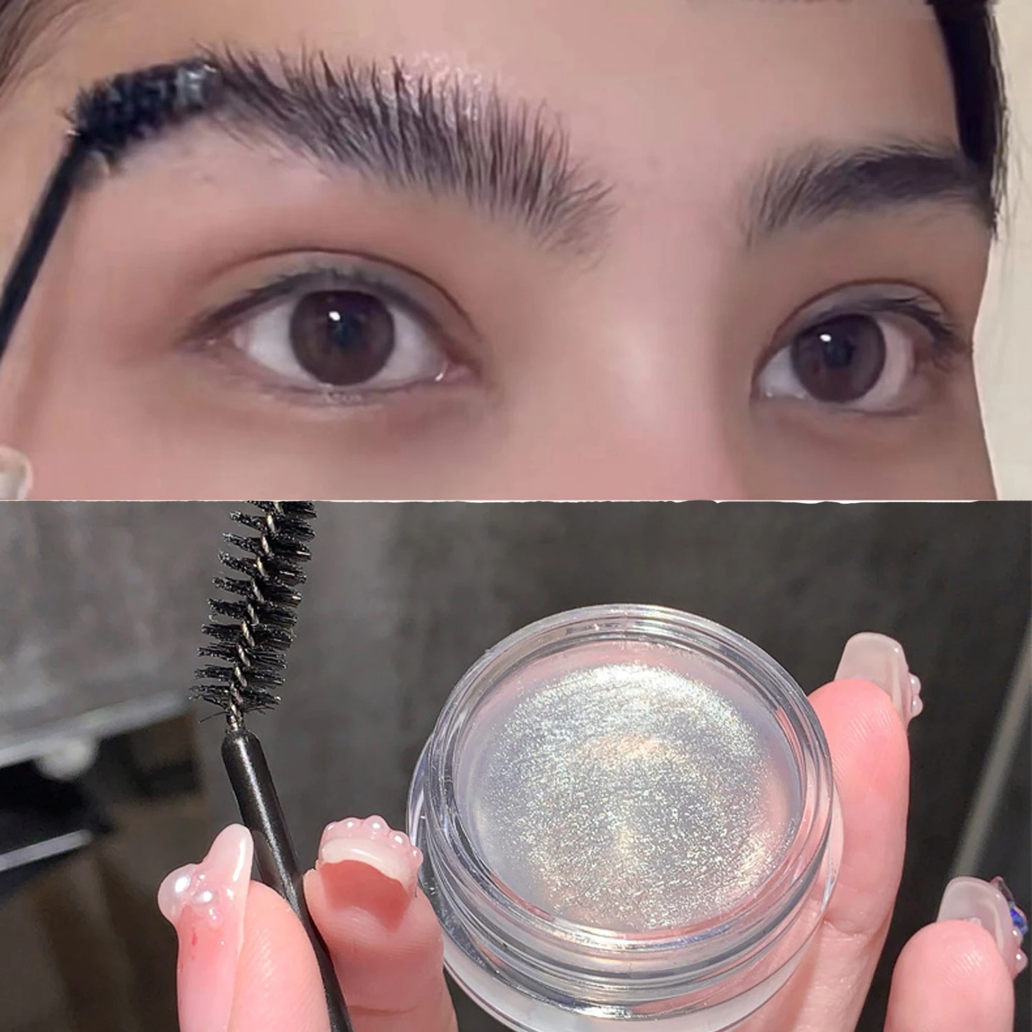 Transparent Waterproof 3D Eyebrow Styling Cream Quick Dry Makeup Eyebrow Sculpt Soap Natural Long Lasting Brow Setting Gel Wax