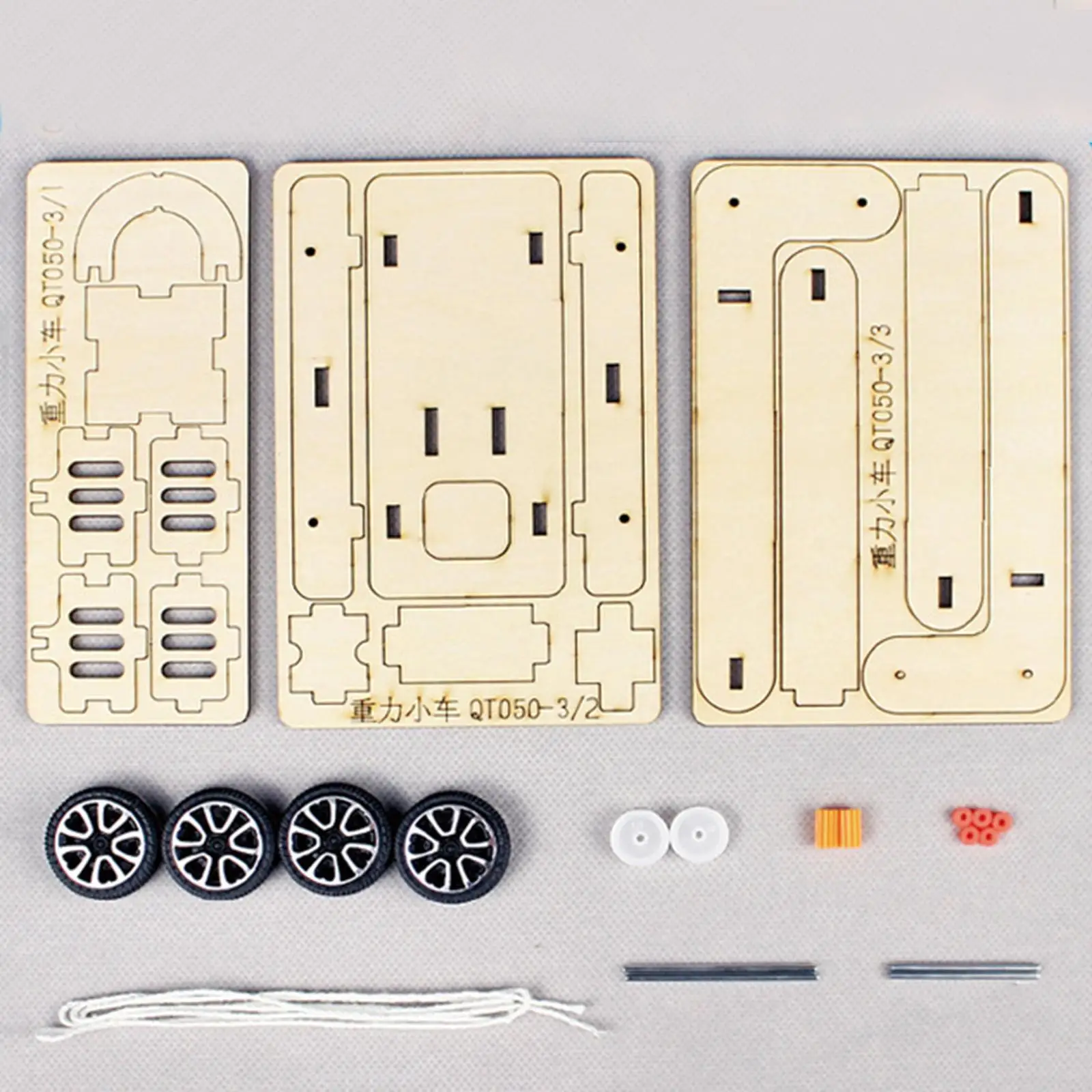 Ciencia educación juguete experimento juguete lecciones revisitas DIY coche carro juguetes científicos para niños