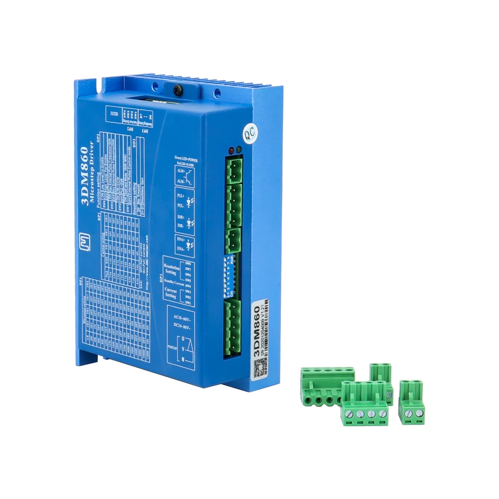 HLTNC DM860H pilote de moteur pas à pas pour NEMA34 contrôle de contrôleur d'entraînement de moteur pas à pas pour moteur pas à pas utilisé pour le Kit CNC