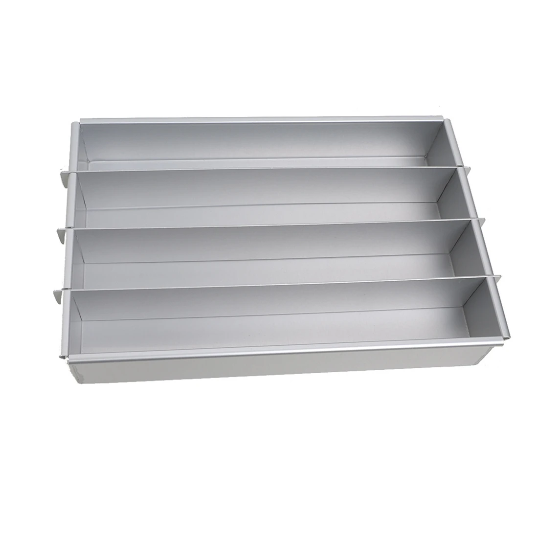 مقلاة كيك HITL Battenberg Battenberg، ألومنيوم مؤكسد بوزن تجاري، فضي B #2