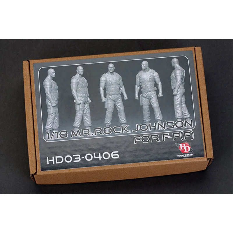 

Hobby Design HD03-0406 1/18 MR.ROCK JOHNSON For F-F (F) Hobbyist Gift Hand Made Arts for Professional Adults