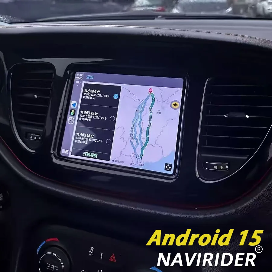 

For Challenger 2011-2014 Multimedia Video Player GPS Carplay Navigation WiFi 8.4inch Android 15 Car Radio For Dodge Dart