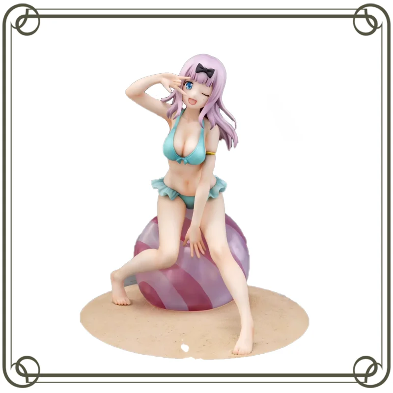 Original Phat! Fujiwara Chika Swim wear Kaguya-sama: Love Is War Anime Figure Kids toy Christmas gift