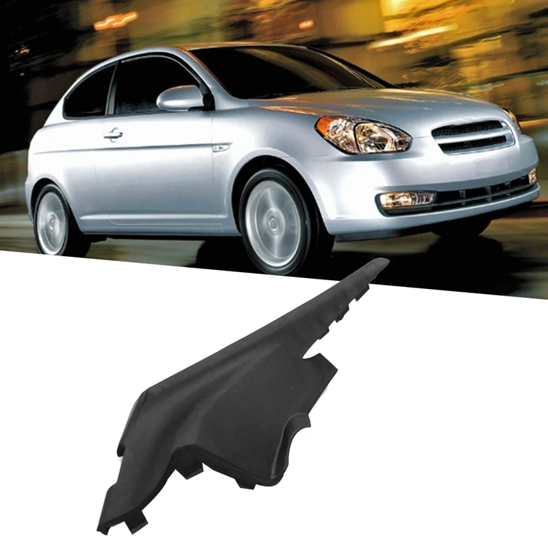 Car Front Right Windshield Wiper Side Cowl Trim Cover Component 861601E010 For Hyundai Accent 2006-2011 Deflector Wiper Cover