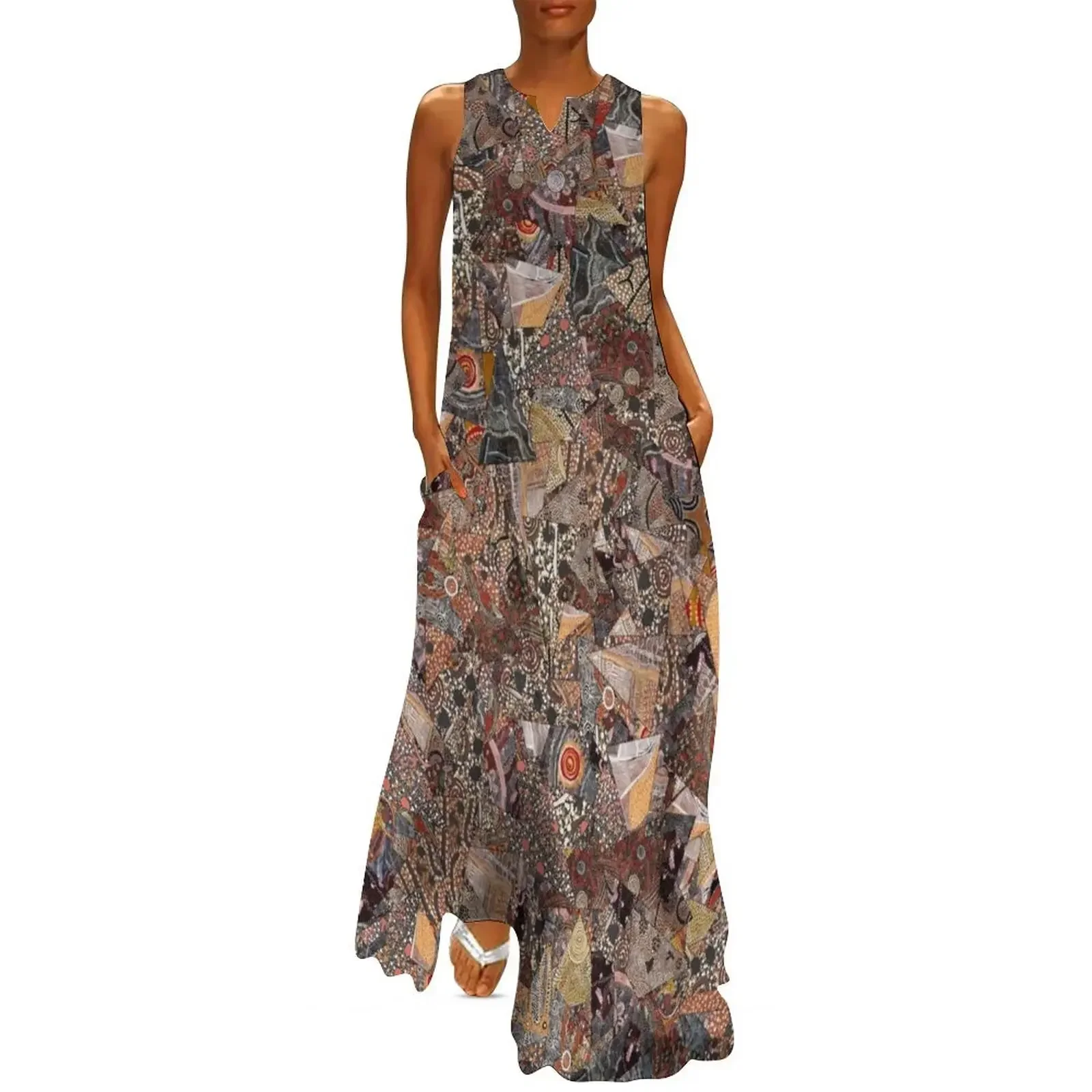 

Johnny Tjupurrula Long Dress sexy short dresses daring cute dress dress