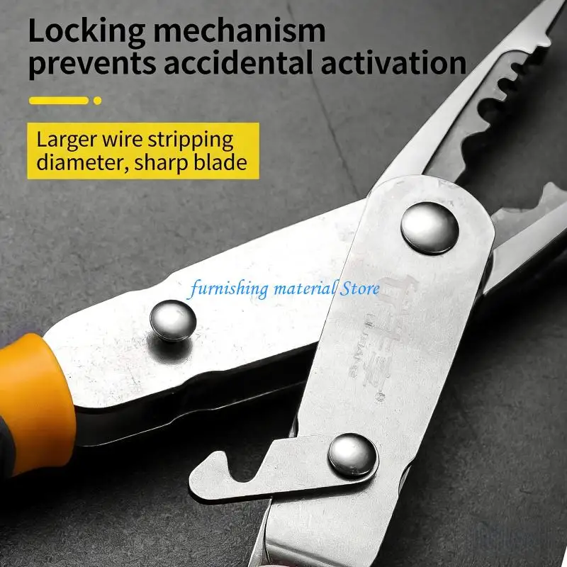

Y5GD Practical 208mm Length Double Function Pliers Tool For Electricians Mechanics