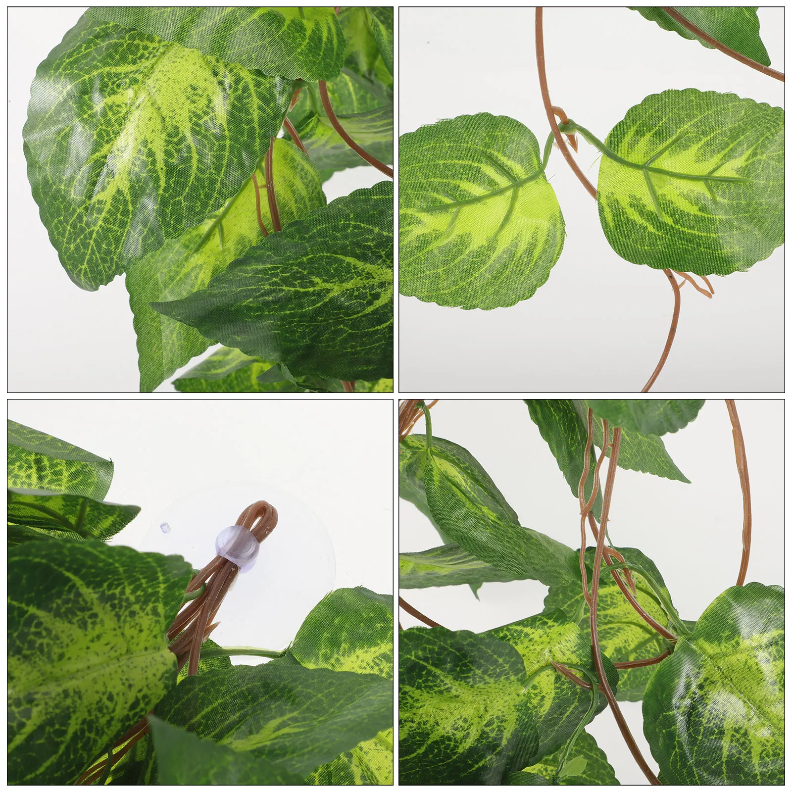 

Lifelike Reptile Terrarium Ornament Fish Tank Decoration Aquarium Fake Plant For Turtle Box Lizard Tank Decorative Landscape