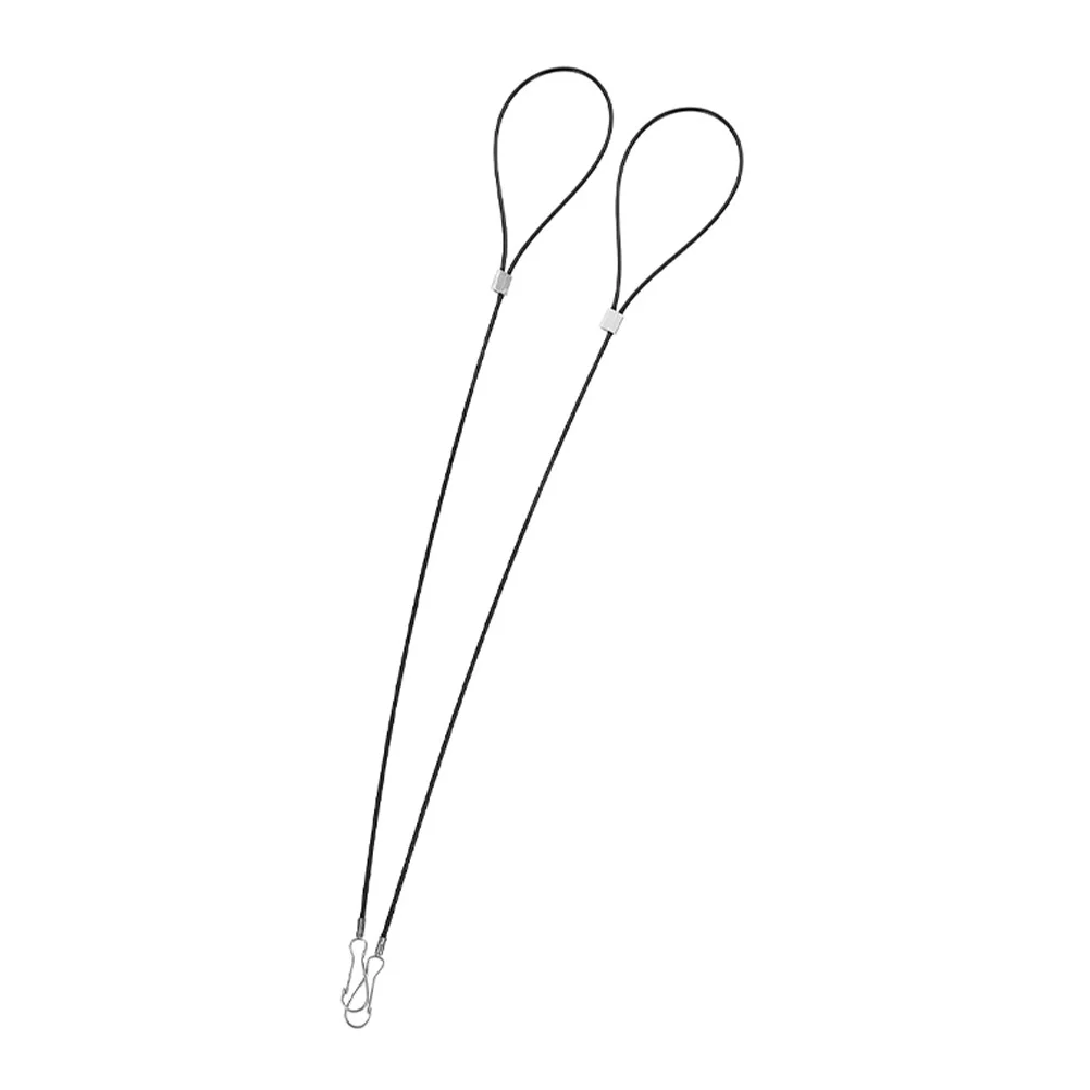 2Pcs Stainless Steel Gate Latch Pull Cable Adjustable Durable Outdoor Fence Door Opener Fence Gate Latch Pull String