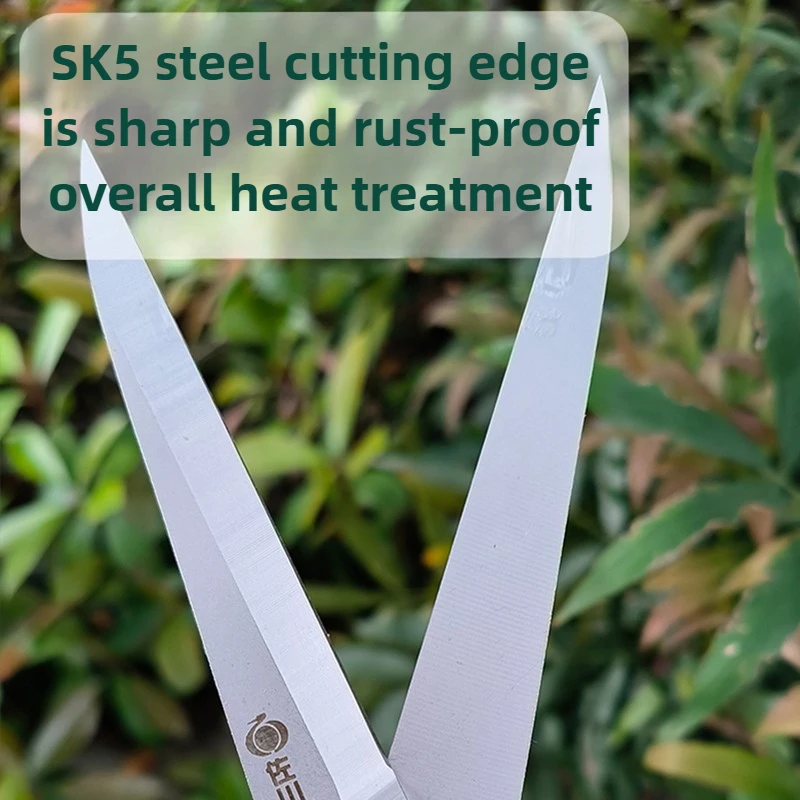 Garden Pruning Shears Professional Garlic Scissors Plant Vegetables Fruit Flower Pruning Tools Multi-functional Pruner Shears