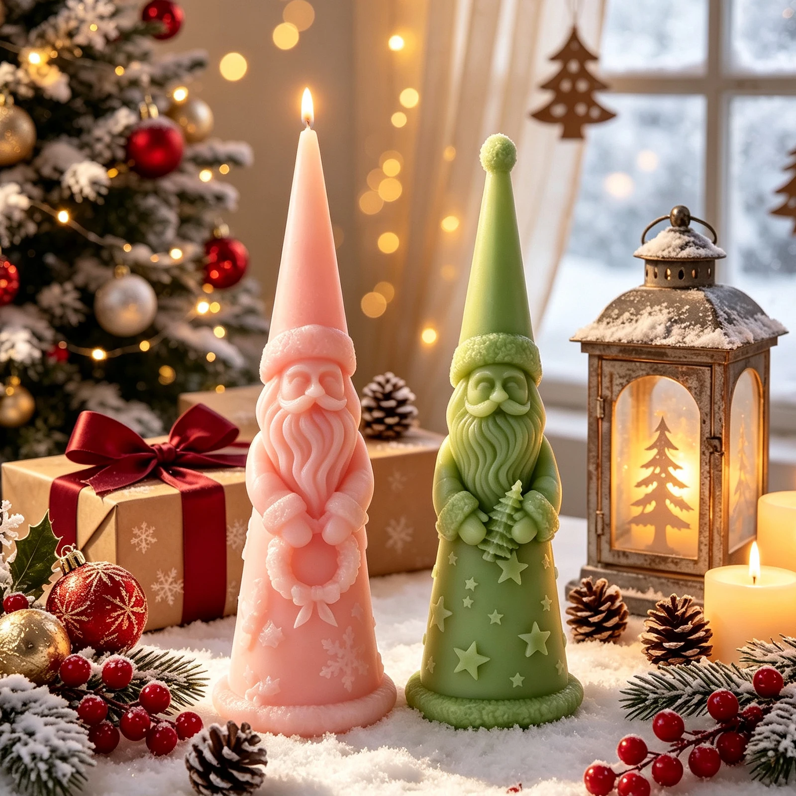 DIY Santa Claus silicone candl - Resin Craft Ideas recension och pris