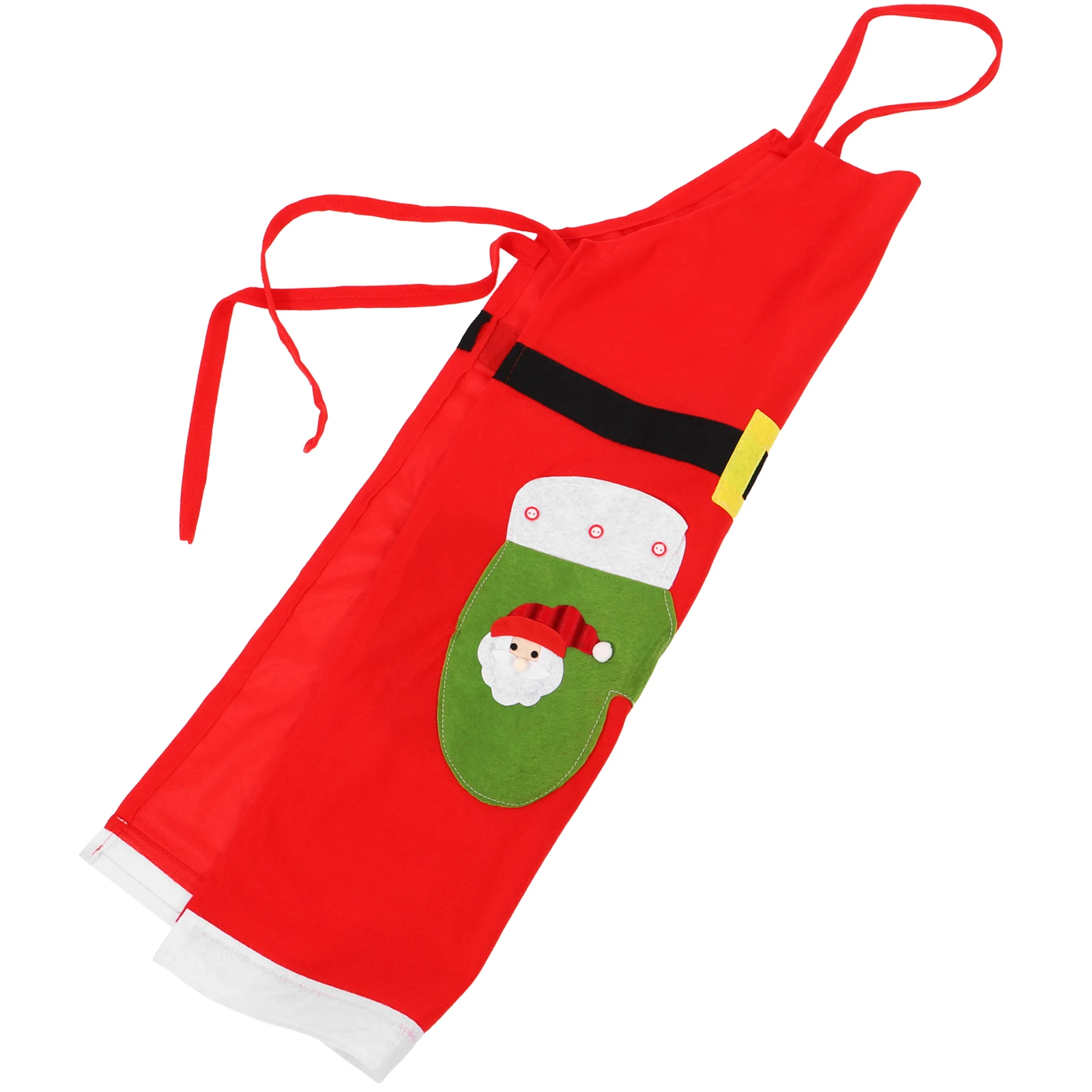 

Christmas Apron Kitchen Cloth Cooking Baking Dinner Cute Printed Adult Ties Waist Adjustable Neck Fits Sizes Work