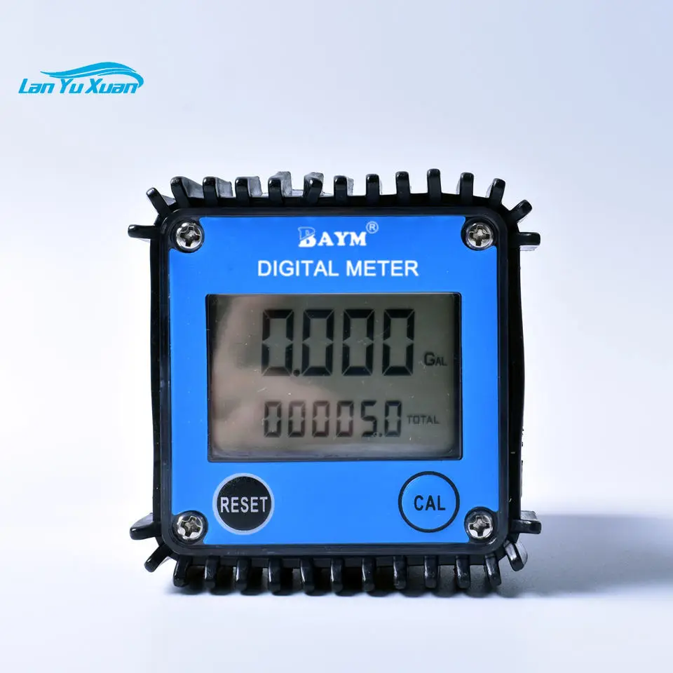 

Water Diesel Gasoline Flow Meter Flowmeter Aluminium Alloy High Accuracy Electronic Digital Fuel K24 Digital Flow Meter