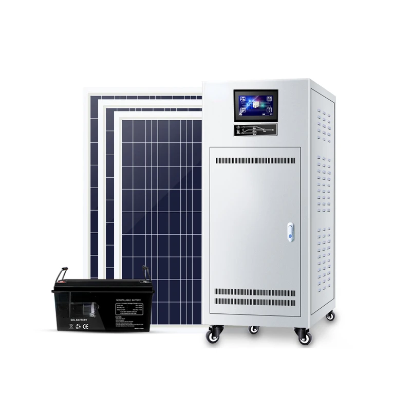 

Solar Generator System 15kW Household Complete Set 380V off-Grid Photovoltaic Panel Energy Storage Inverse Control Integrated