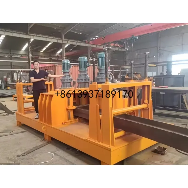 Industrial H Beam Bending Machine Hydraulic Drive Steel Profile Bender with Digital Display for Square Tube & Round Tube Bender