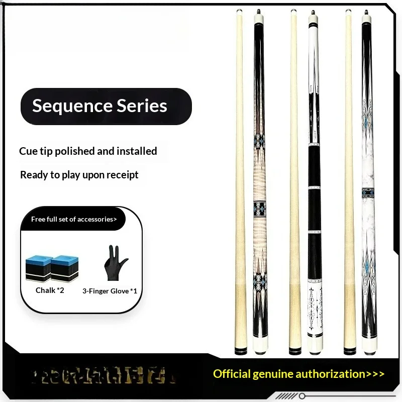 

Carbon Fiber Pool Cue Professional Tournament Billiard Cue Break Jump Hard Maple Butt Low Deflection Shaft Case Included