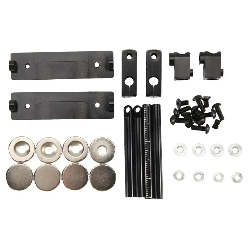 B78B-Flat Magnet For RC Car Body Shell Mount Kit For Tamiya TT01 TT02 HPI Sakura 1/10 RC Racing Car Touring Car