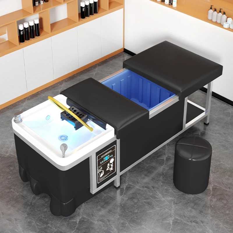 Hair Spa Machine Pedicure Chair Economic Shampoo Backwash Units Makeup Professional Luxury Chairs Nail Massage Basin Bed XFY-014