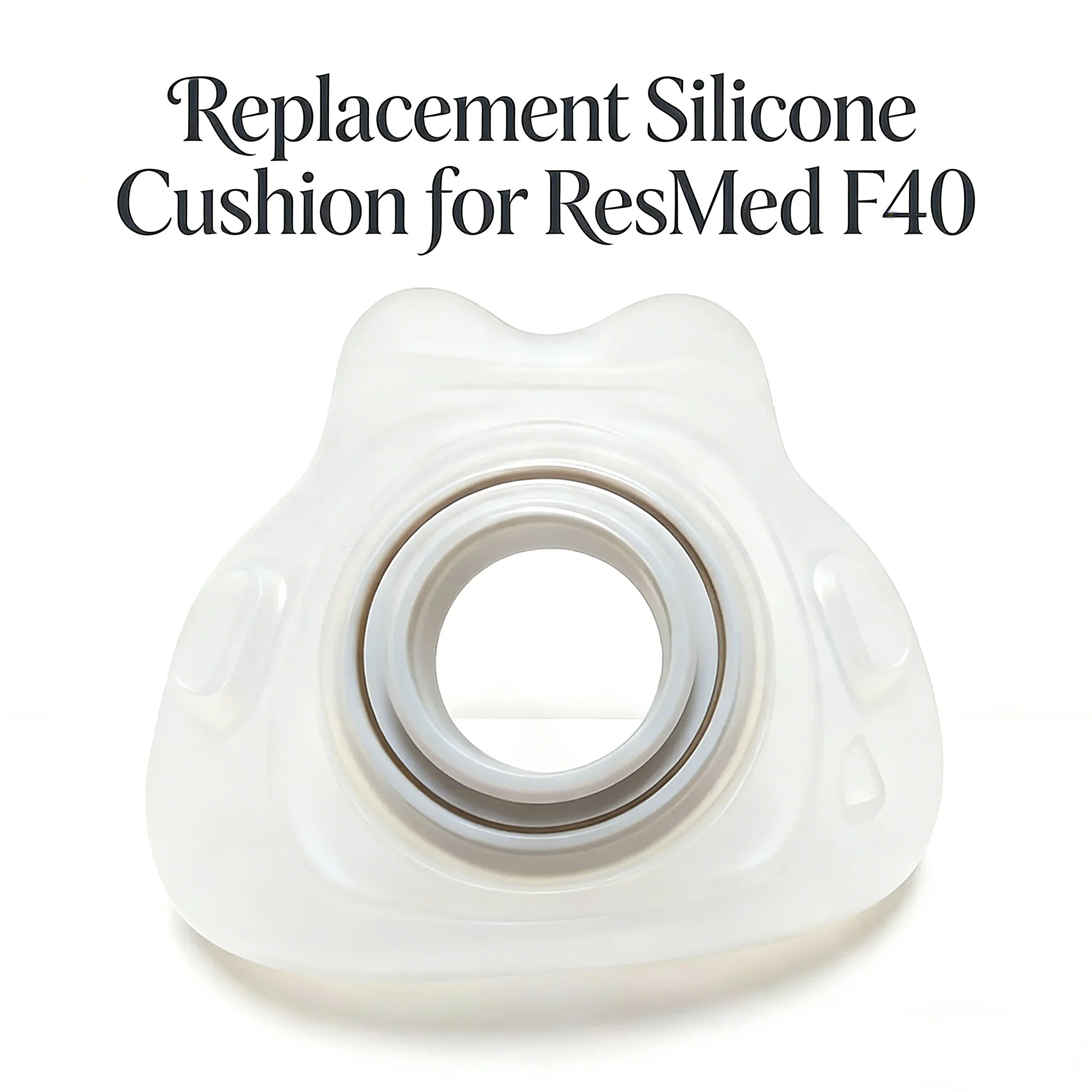 Replacement Silicone Full Face Pad For ResMed AirFit F40 Breathing Mask Comfortable Secure Seal & Long-Lasting